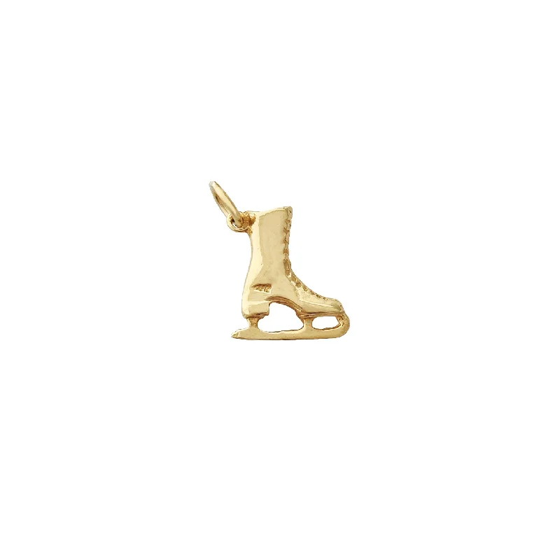 Ice Skating Shoe Pendant (14K)