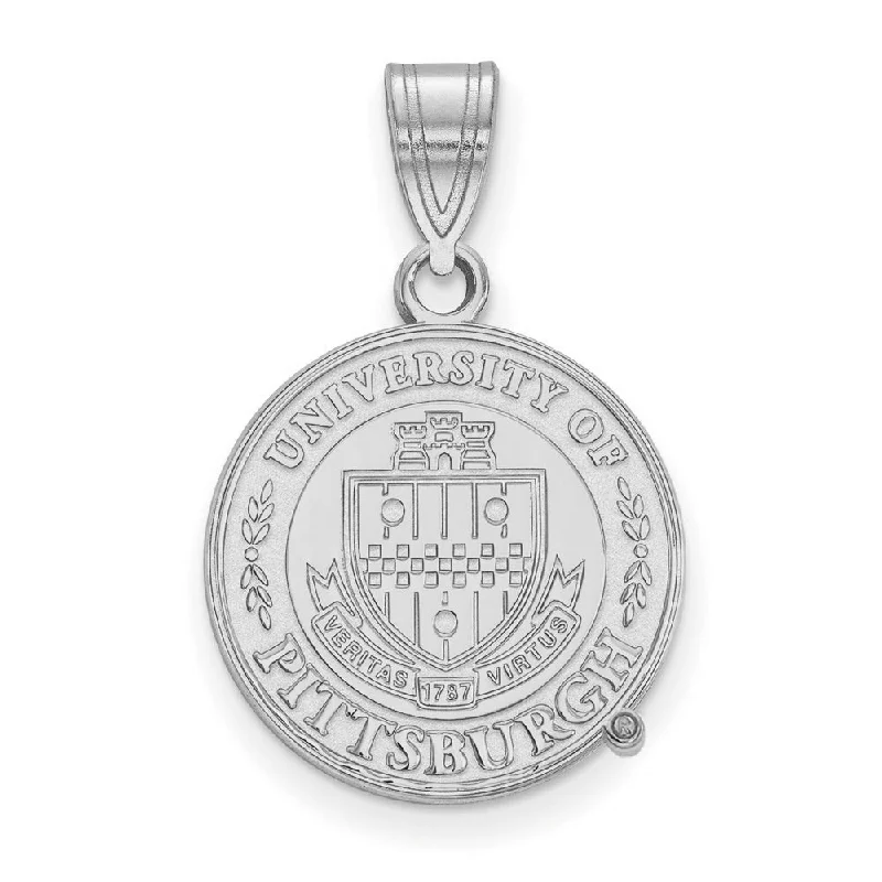 Tassel - Trimmed Amethyst Pendant Necklace for Festival - GoersSterling Silver U. of Pittsburgh Medium Crest Pendant Tassel - Trimmed Amethyst Pendant Necklace for Festival - GoersSterling Silver U. of Pittsburgh Medium Crest Pendant