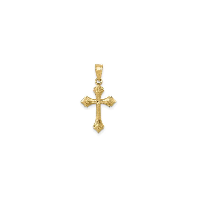 Passion Cross Pendant (14K)