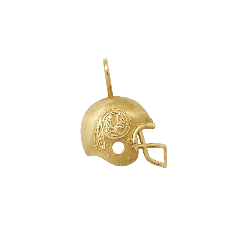 Redskins American Football Helmet Pendant (14K)