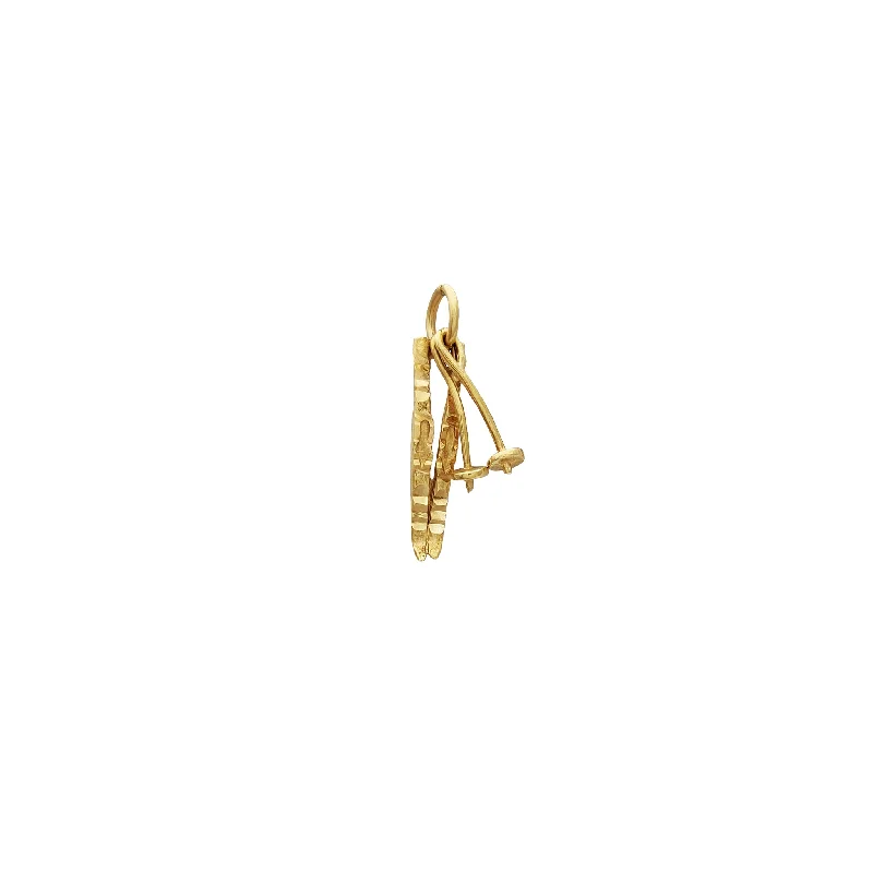 Ski Set Pendant (14K)