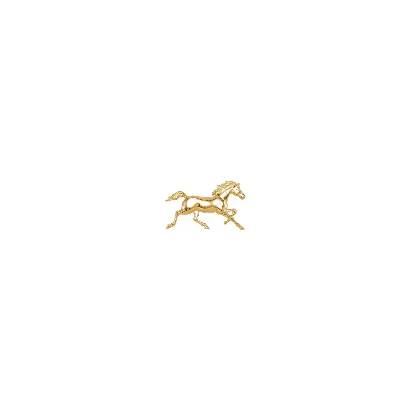 Standardbred Horse Pendant (14K)