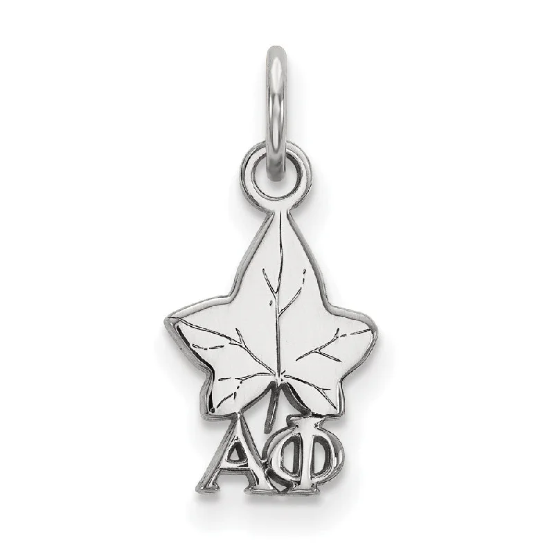 Statement - Making Large - Gemstone - Studded Geometric Pendant Necklace for Evening PartiesSterling Silver Alpha Phi XS (Tiny) Charm or Pendant Statement - Making Large - Gemstone - Studded Geometric Pendant Necklace for Evening PartiesSterling Silver Alpha Phi XS (Tiny) Charm or Pendant