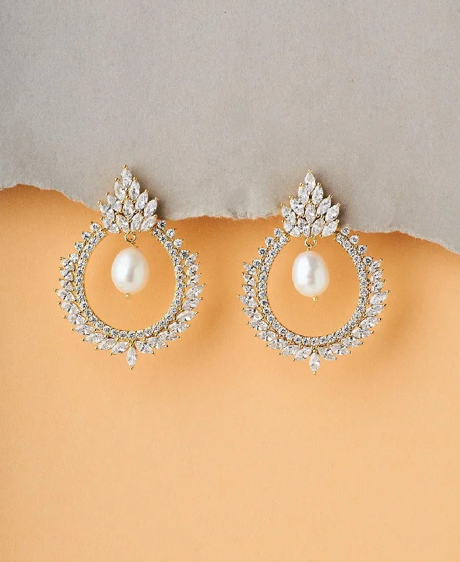 Faiza Regal Chandeliers Earring