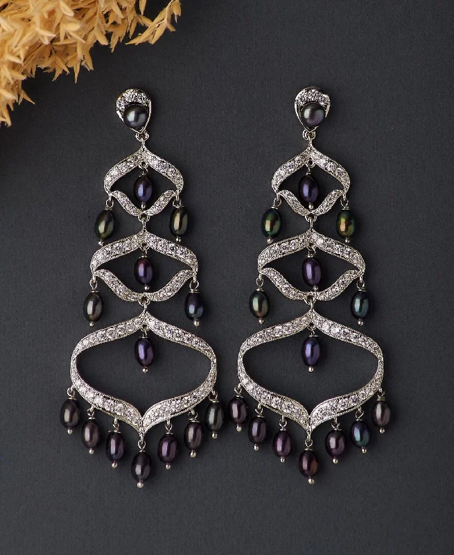 Faiza Regal Chandeliers Earring