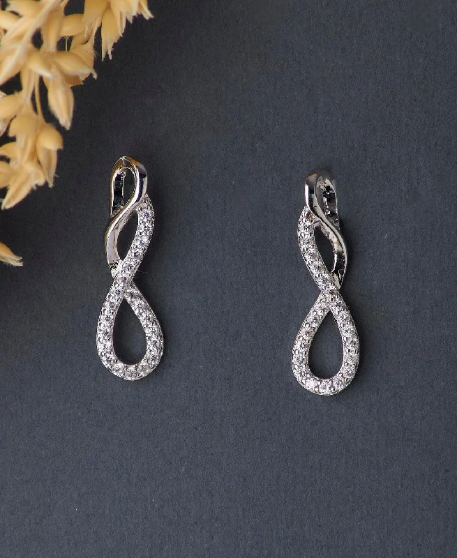 Graceful Silver hanging Earring