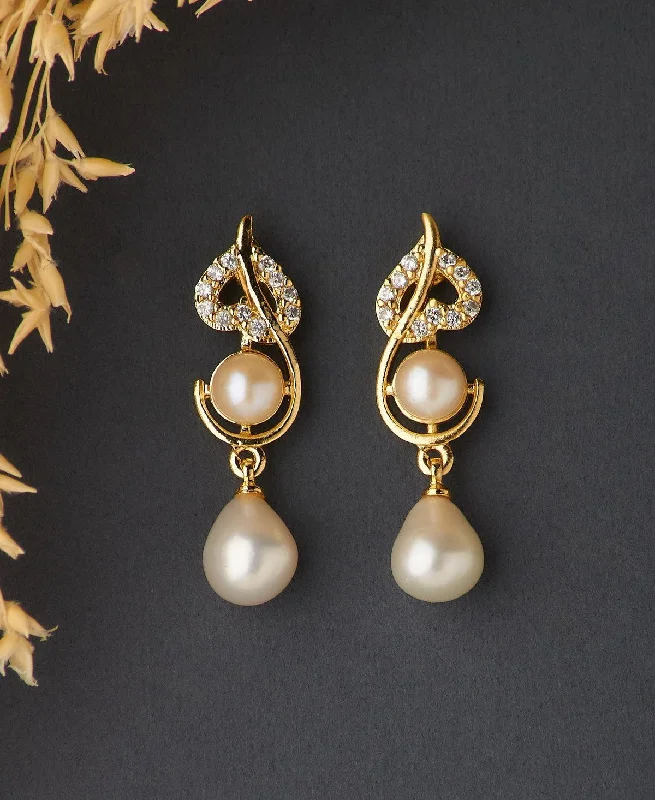 Graceful Stone Studded Earring